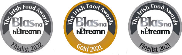 Beara Bitters Blas na hEireann - Award Badges Banner Graphic