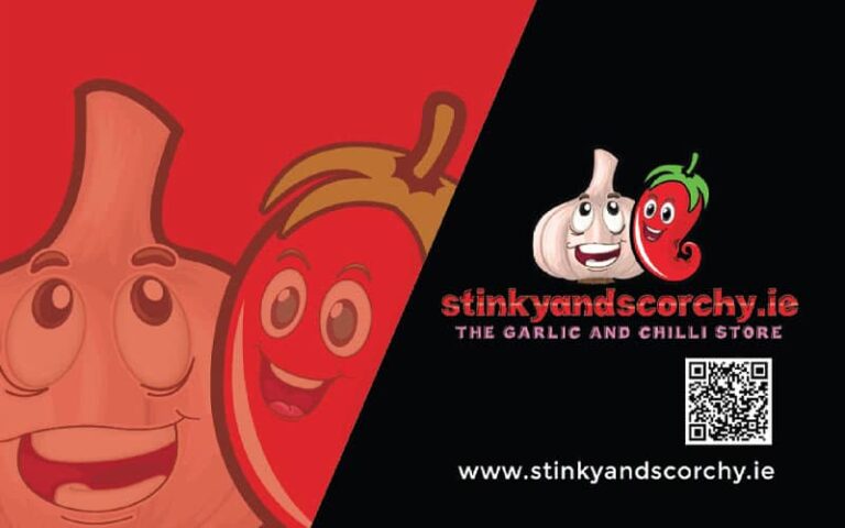 Stinky and Scorchy branded business details (image)