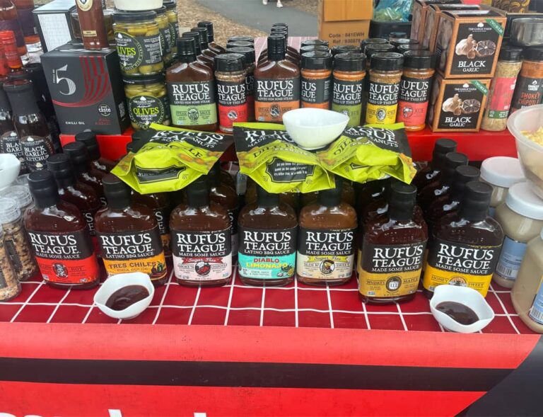 image of stinkyandscorchy.ie products at a show