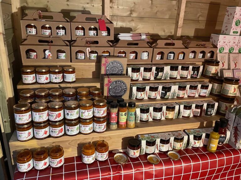 image of stinkyandscorchy.ie products at a show